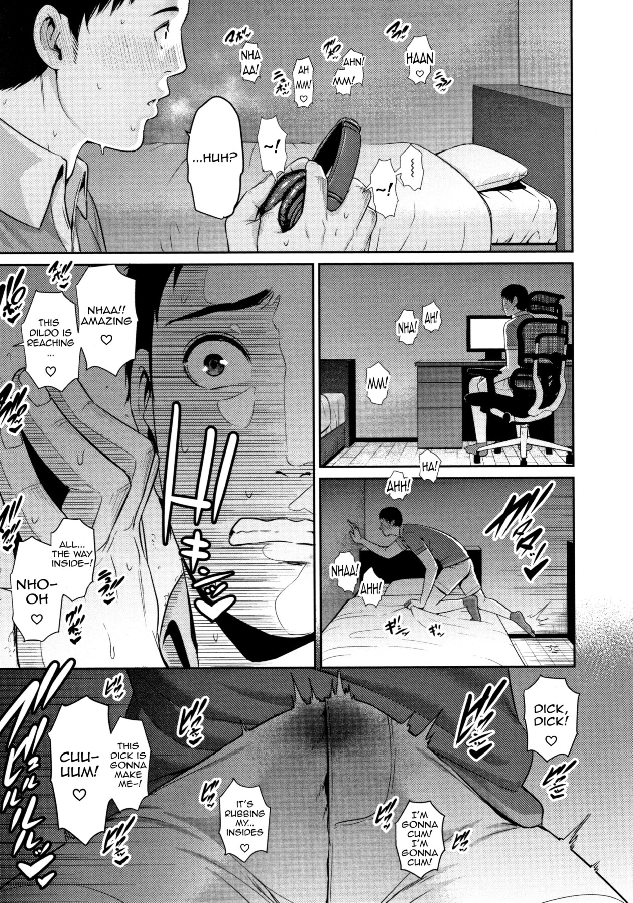 Hentai Manga Comic-Drowning in Sex With Mom-Read-13